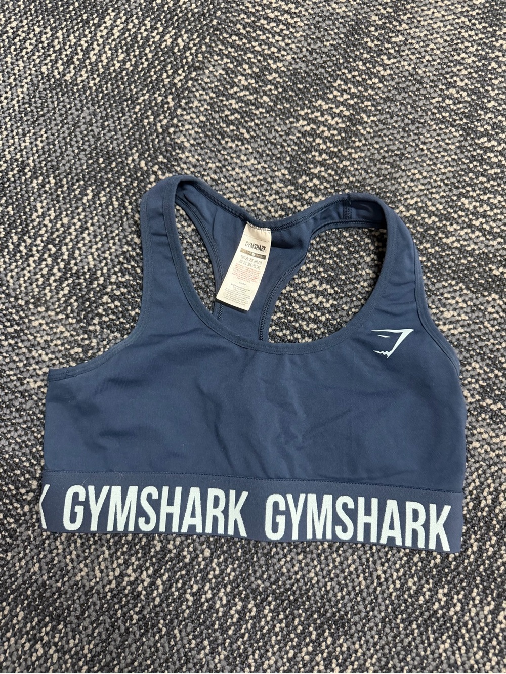 Gymshark Women’s Navy Logo Sports Bra